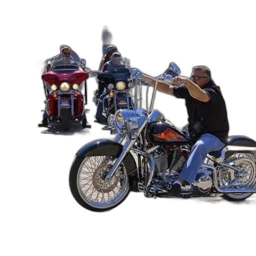 weapon, concept art, 3d render, photorealistic, motorcycle, riders, sunny, day transparent PNG cut-out