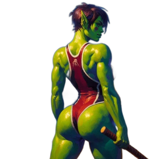 staff, concept art, fantasy art, pixel art, comic book art, green, neon, elven transparent PNG cut-out