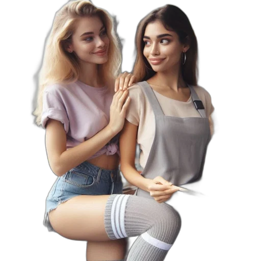 dress, robot, face, photorealistic, concept art, pixel art, anime, two transparent PNG cut-out