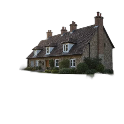 building, crown, hat, umbrella, 3d render, photorealistic, concept art, linton transparent PNG cut-out
