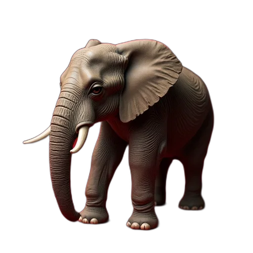 animal, creature, 3d render, concept art transparent PNG cut-out