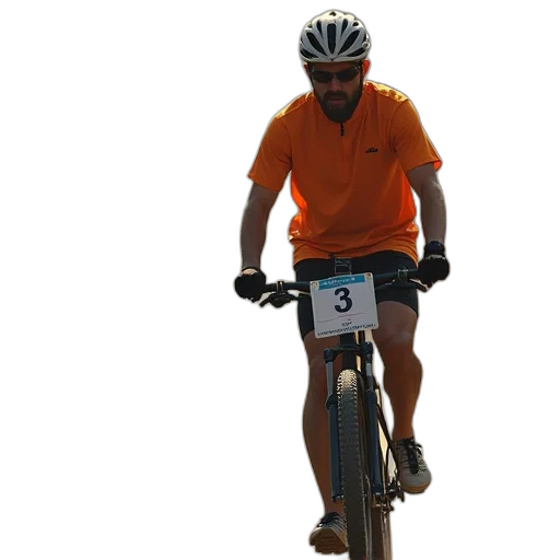 3d render, walk, run, ride transparent PNG cut-out
