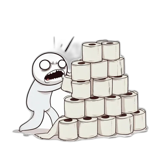 food, robot, concept art, comic book art, cartoon, pixel art, amusing, comic transparent PNG cut-out