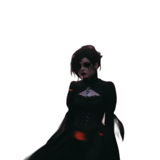 staff, dress, mask, creature, 3d render, concept art, fantasy art, pixel art transparent PNG cut-out