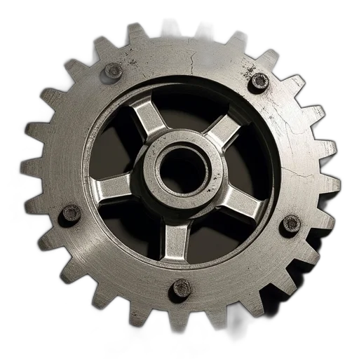 weapon, robot, crown, jewelry, 3d render, gear, drive, sprocket transparent PNG cut-out
