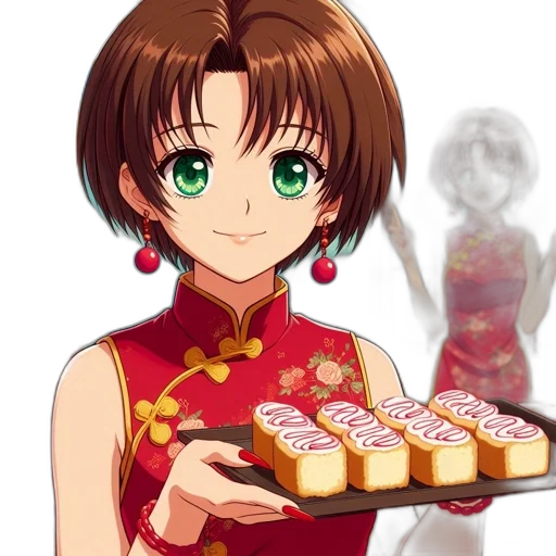 food, weapon, dress, jewelry, pixel art, anime, photorealistic, vaporwave transparent PNG cut-out