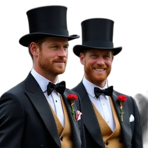 hat, crown, jamie, holmes, prince, harry, royal, ascot transparent PNG cut-out