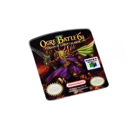 nintendo, game, cartridge, ogre, battle, person, lordly, caliber transparent PNG cut-out