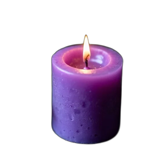 jewelry, flower, food, 3d render, photorealistic, fire, purple, candle transparent PNG cut-out