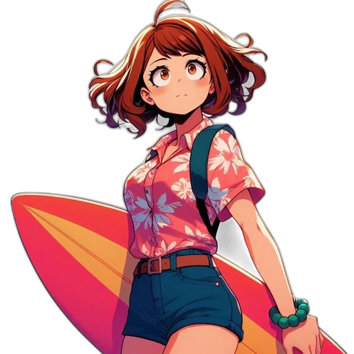 dress, jacket, weapon, umbrella, anime, concept art, cartoon, pixel art transparent PNG cut-out