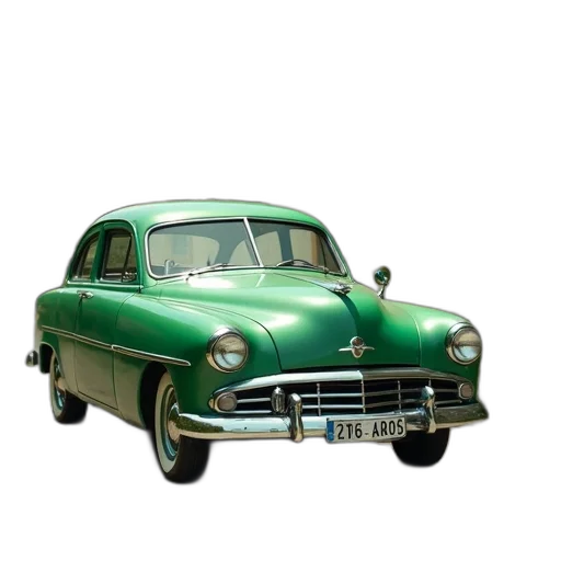 car, animal, 3d render, photorealistic, concept art, watercolor, green, vintage transparent PNG cut-out
