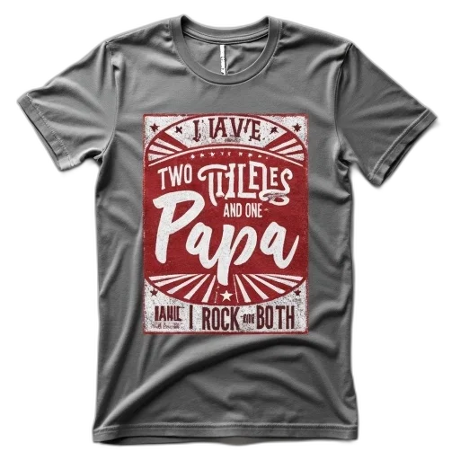 grey, t-shirt, graphic, design, reads, have, two, titles transparent PNG cut-out