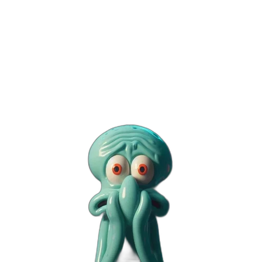 creature, staff, animal, hat, 3d render, concept art, photorealistic, cartoon transparent PNG cut-out