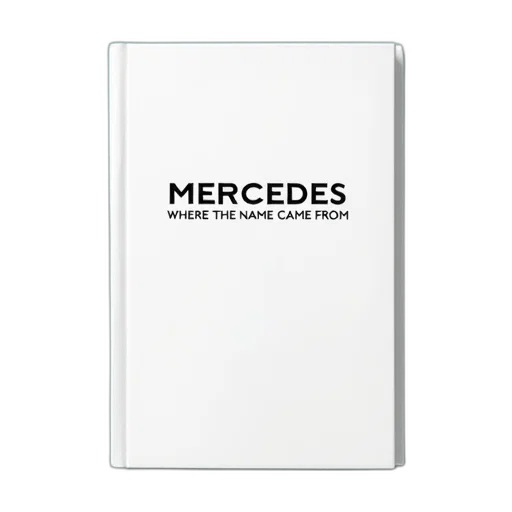 book, cover, title, mercedes, large, bold, sans-serif, font transparent PNG cut-out