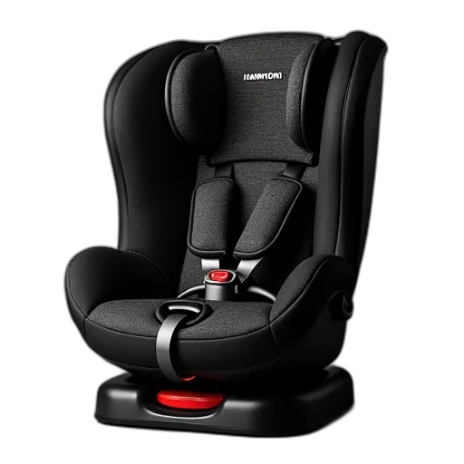car, furniture, 3d render, black, seat, patterned, fabric, backrest transparent PNG cut-out