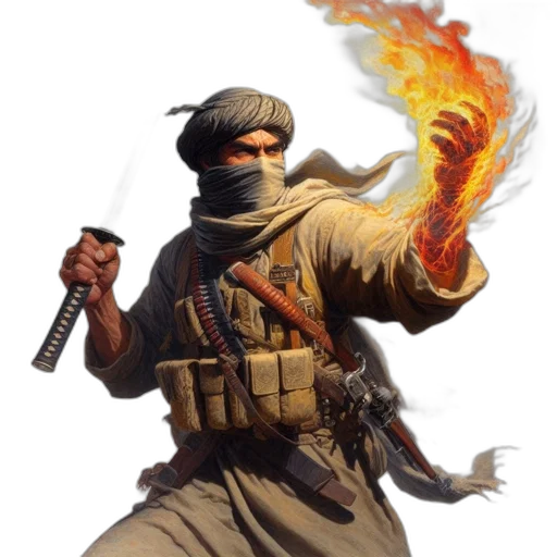 weapon, staff, concept art, fantasy art, pixel art, photorealistic, fire, intensely transparent PNG cut-out