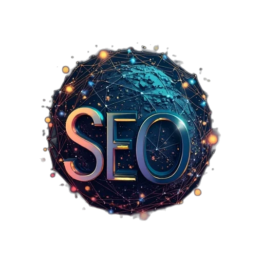 3d render, logo, seo, pack transparent PNG cut-out