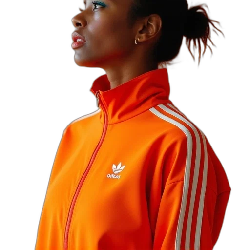 jacket, staff, photorealistic, neon transparent PNG cut-out
