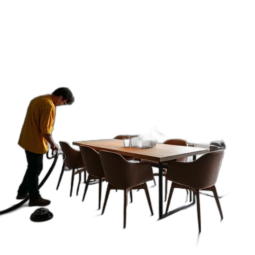 furniture, staff, jacket, food, 3d render, concept art, photorealistic, fog transparent PNG cut-out
