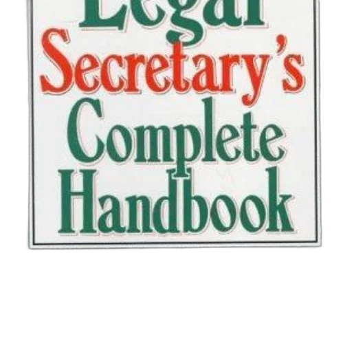 staff, legal, secretary, complete, handbook, fourth, edition, comprehensive transparent PNG cut-out