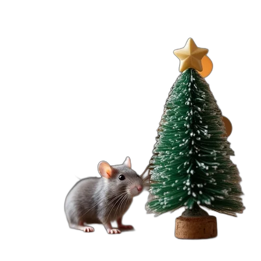 animal, hat, 3d render, concept art transparent PNG cut-out