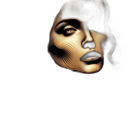 mask, face, jewelry, crown, photorealistic, 3d render, concept art, fantasy art transparent PNG cut-out