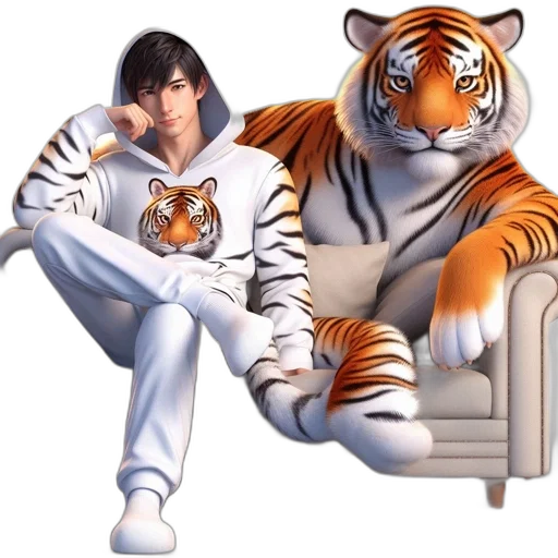 animal, furniture, creature, photorealistic, concept art, 3d render, vaporwave, monochrome transparent PNG cut-out