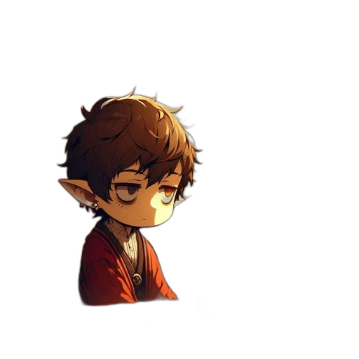 mask, face, staff, creature, pixel art, cartoon, anime, concept art transparent PNG cut-out