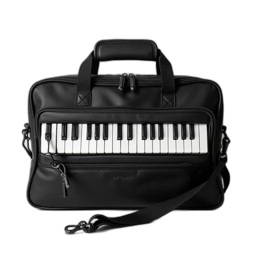 black, white, piano, keyboard transparent PNG cut-out