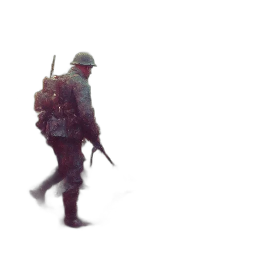weapon, hat, sword, jacket, concept art, pixel art, watercolor, 3d render transparent PNG cut-out