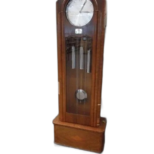 furniture, staff, tall, wooden, grandfather, clock, glass, front transparent PNG cut-out