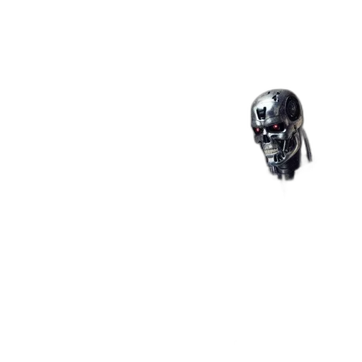 robot, mask, face, weapon, pixel art, 3d render, concept art, photorealistic transparent PNG cut-out