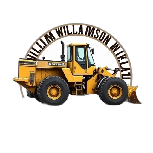 logo, william, williamson, construction, excavating, llc transparent PNG cut-out