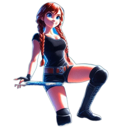 staff, sword, weapon, concept art, pixel art, fantasy art, 3d render, neon lights transparent PNG cut-out