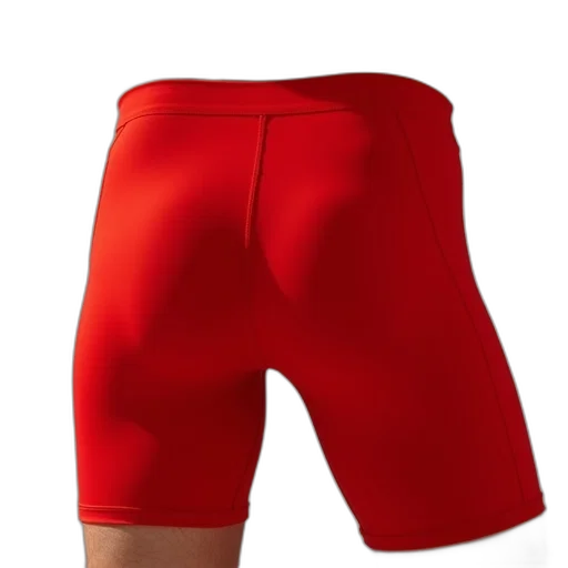 jacket, dress, shoes, 3d render, red, thermo, tight, shorts transparent PNG cut-out