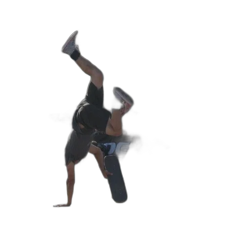 staff, 3d render, concept art, underwater, outer space, man, does, skateboard transparent PNG cut-out