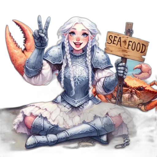 food, dragon, fantasy art, concept art, pixel art, watercolor, monochrome, jovial transparent PNG cut-out