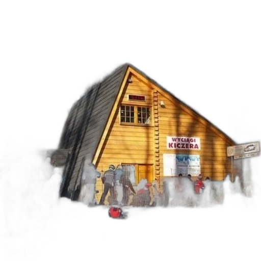 building, furniture, concept art, 3d render, photorealistic, watercolor, snow, fog transparent PNG cut-out