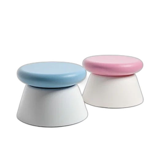 furniture, hat, jewelry, 3d render, pastel, pair, colorful, modern transparent PNG cut-out