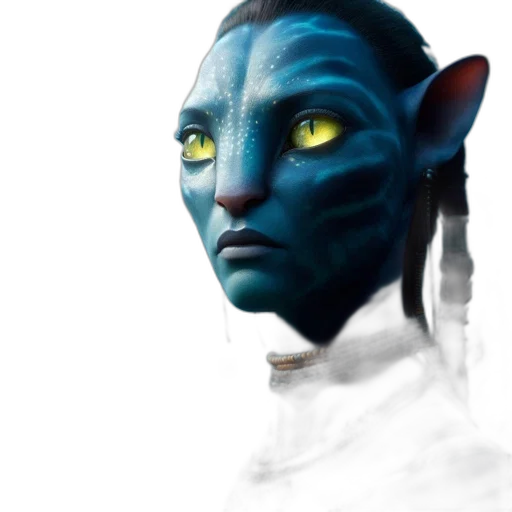 mask, face, staff, creature, fantasy art, concept art, photorealistic, 3d render transparent PNG cut-out