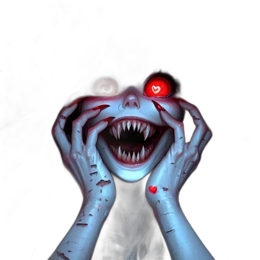 mask, creature, face, staff, concept art, 3d render, comic book art, photorealistic transparent PNG cut-out