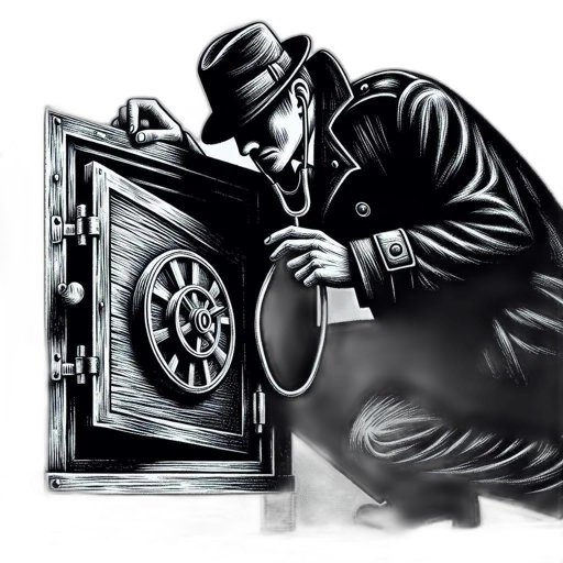 car, cartoon, concept art, man, trench, coat, hat, possibly transparent PNG cut-out