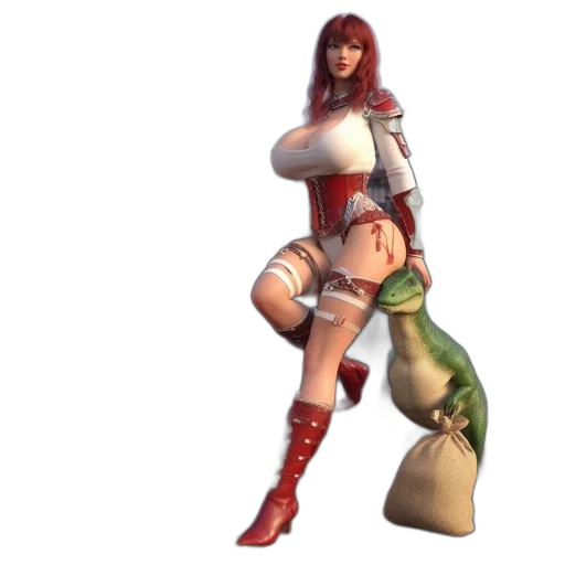 weapon, dress, staff, sword, concept art, fantasy art, 3d render, pixel art transparent PNG cut-out