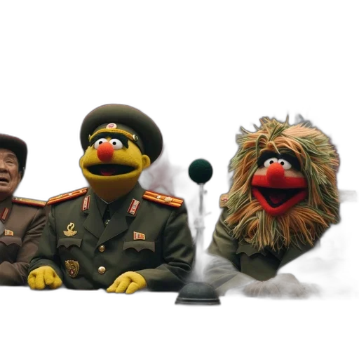 staff, hat, concept art, 3d render, snow, three, muppets, characters transparent PNG cut-out