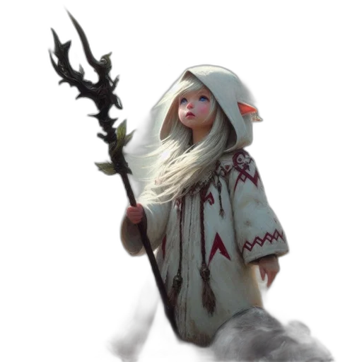 staff, dragon, creature, sword, fantasy art, concept art, 3d render, photorealistic transparent PNG cut-out