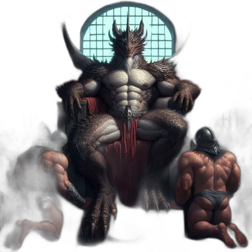 creature, concept art, fantasy art, comic book art, pixel art, massive, dragon, adorns transparent PNG cut-out