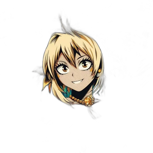 staff, crown, dragon, face, anime, pixel art, cartoon, fantasy art transparent PNG cut-out