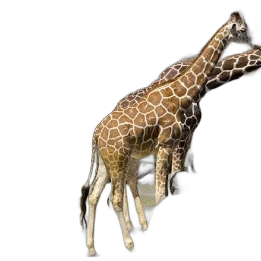 animal, creature, jewelry, staff, 3d render, concept art, photorealistic, giraffes transparent PNG cut-out