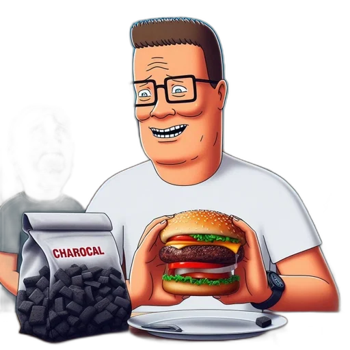 food, animal, robot, creature, cartoon, pixel art, photorealistic, 3d render transparent PNG cut-out