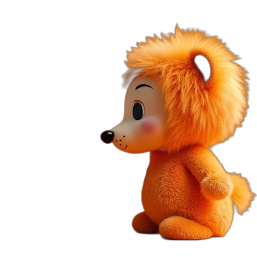 animal, staff, creature, 3d render transparent PNG cut-out